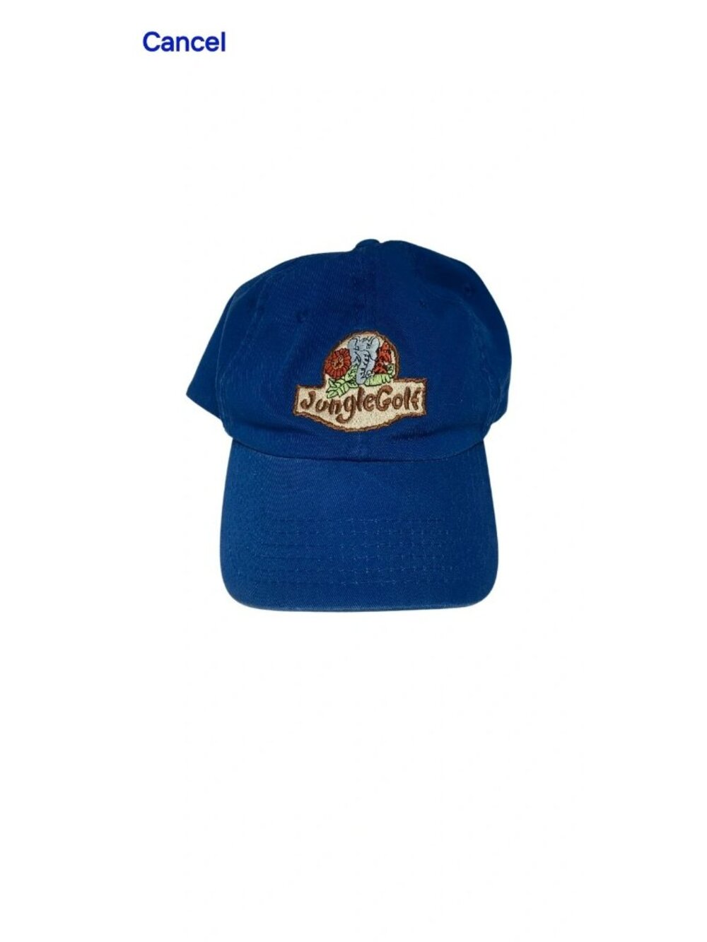 OTTO Royal Blue Jungle Gulf Cap